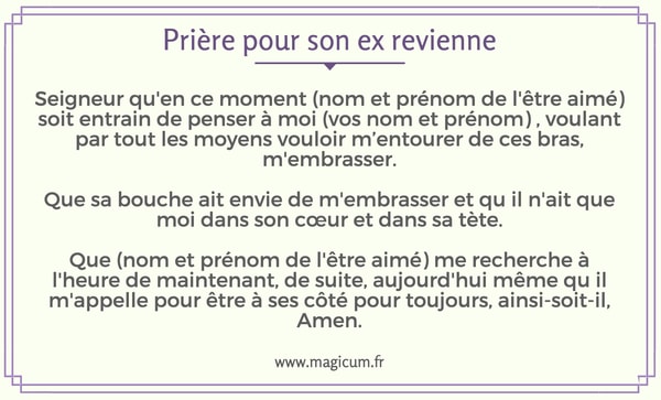 3 Prieres Pour Faire Revenir La Personne Que L On Aime 2