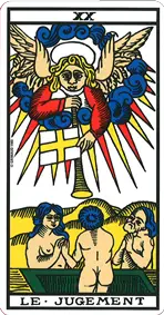 Carte de Tarot Jugement